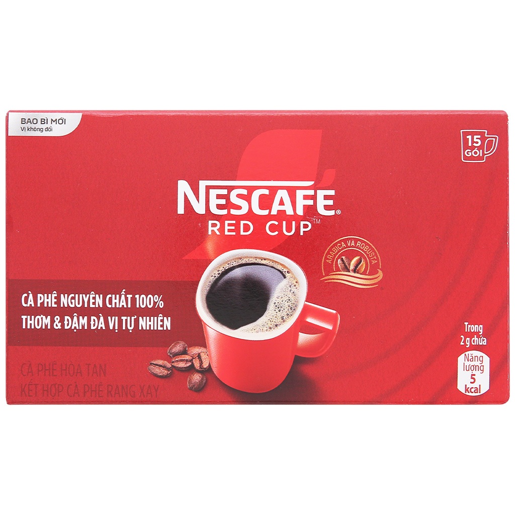 [Bao bì mới] Cà phê đen NesCafe Red Cup 30g