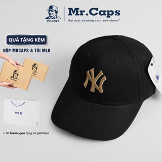 Nón kết logo NY Full Box [Hộp + Túi] - Mũ lưỡi trai unisex logo thêu thời trang phong cách Hàn Quốc Mrcap MLB09