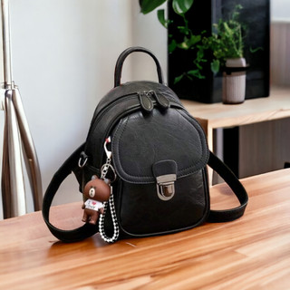 Balo nữ thời trang, balo mini gấu da mềm thời trang T 05