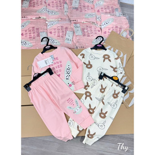 Sét 2 bộ thỏ dài tay cho bé