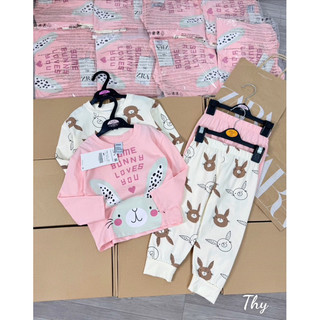 Sét 2 bộ thỏ dài tay cho bé