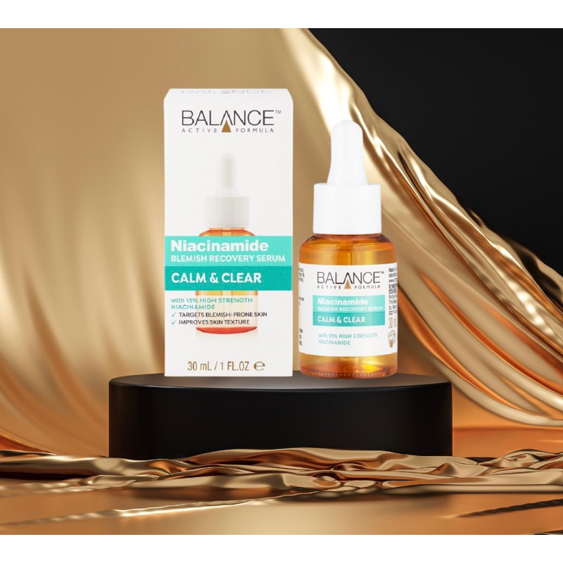 Serum Ngừa Mụn Mờ Thâm Balance Active Formula Niacinamide 15% Blemish Recovery 30ml | BigBuy360 - bigbuy360.vn
