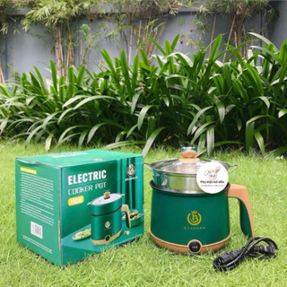 NỒI LẨU ĐIỆN MINI KÈM LỒNG HẤP INOX 🥘