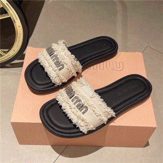 Dép lê nữ quai vải miu đá hàng loại 1 cực xịn xò