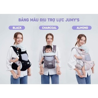 Địu trợ lực 4 tư thế Jumysie cho bé