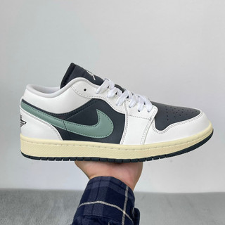 Jordan 1 low jade smoke - bản best , giấy gói , phụ kiện