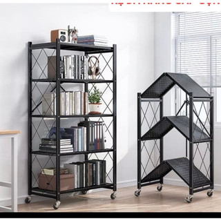 [ BAO GIÁ TOÀN QUỐC ] Kệ Gấp Gọn ,KỆ BẾP để lò vi sóng , Để Đồ ,Đa Năng 3 / 4 / 5 tầng sơn tĩnh điện cao cấp