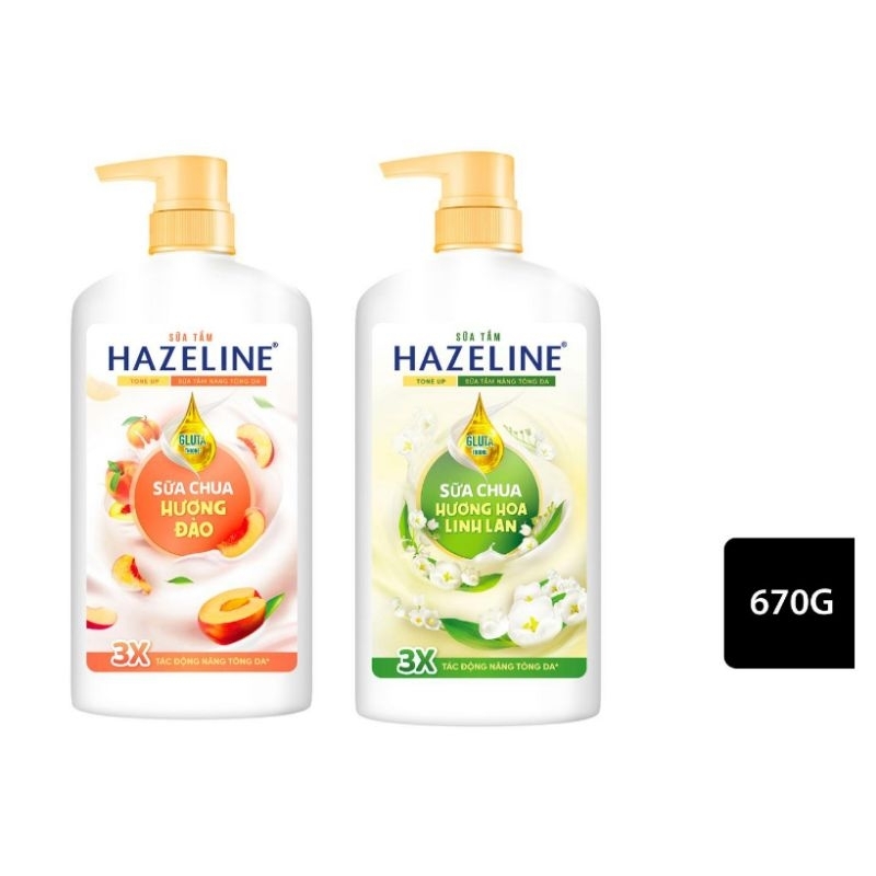 Sữa tắm Hazeline 670g