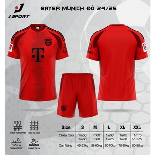 Bayern Munich quần áo bóng đá , đồ đá banh in tên số, in nhiệt không bong tróc, mực in sắc nét ,bền màu HUNGSPORT TN