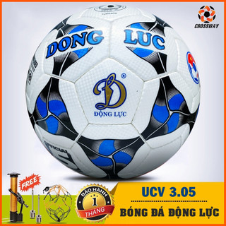 Bóng Đá Động Lực Cơ Bắp Chính Hãng UHV UCV 3.05 Size Số 4 5 Trái Banh Da Trẻ Em Nam Nữ Thi Đấu Sân Cỏ Nhân Tạo Sân 7 11