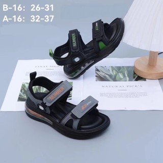 Sandal bé trai size 26-37 - Dép quai hậu học sinh number HX siêu êm mềm quai nhám dán điều chính tiện lợi thời trang 16