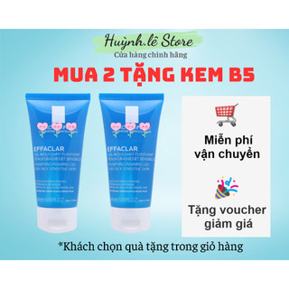 Gel rửa mặt tạo bọt làm sạch & giảm nhờn cho da dầu nhạy cảm Laroche Posay Effaclar Purifying Foaming Gel 50ml(la roche)