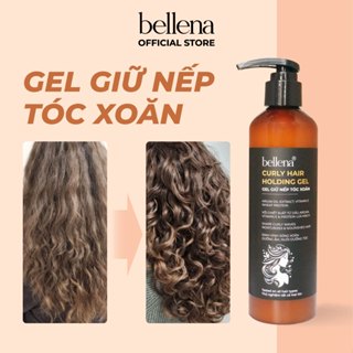Gel giữ nếp tóc xoăn hương nước hoa tạo kiểu tóc bóp tóc xoăn hippie Bellena GX2 250ml