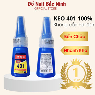 Keo 401 chính hãng gắn móng, đính đá nail siêu chắc