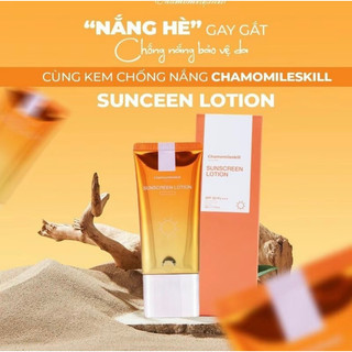 Kem chống nắng dưỡng trắng chamomileskill