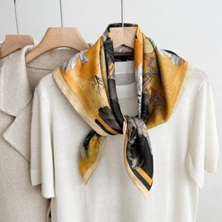 Khăn choàng bandana nam nữ vuông HUMI quàng cổ nữ Cotton cao cấp phụ kiện thời trang