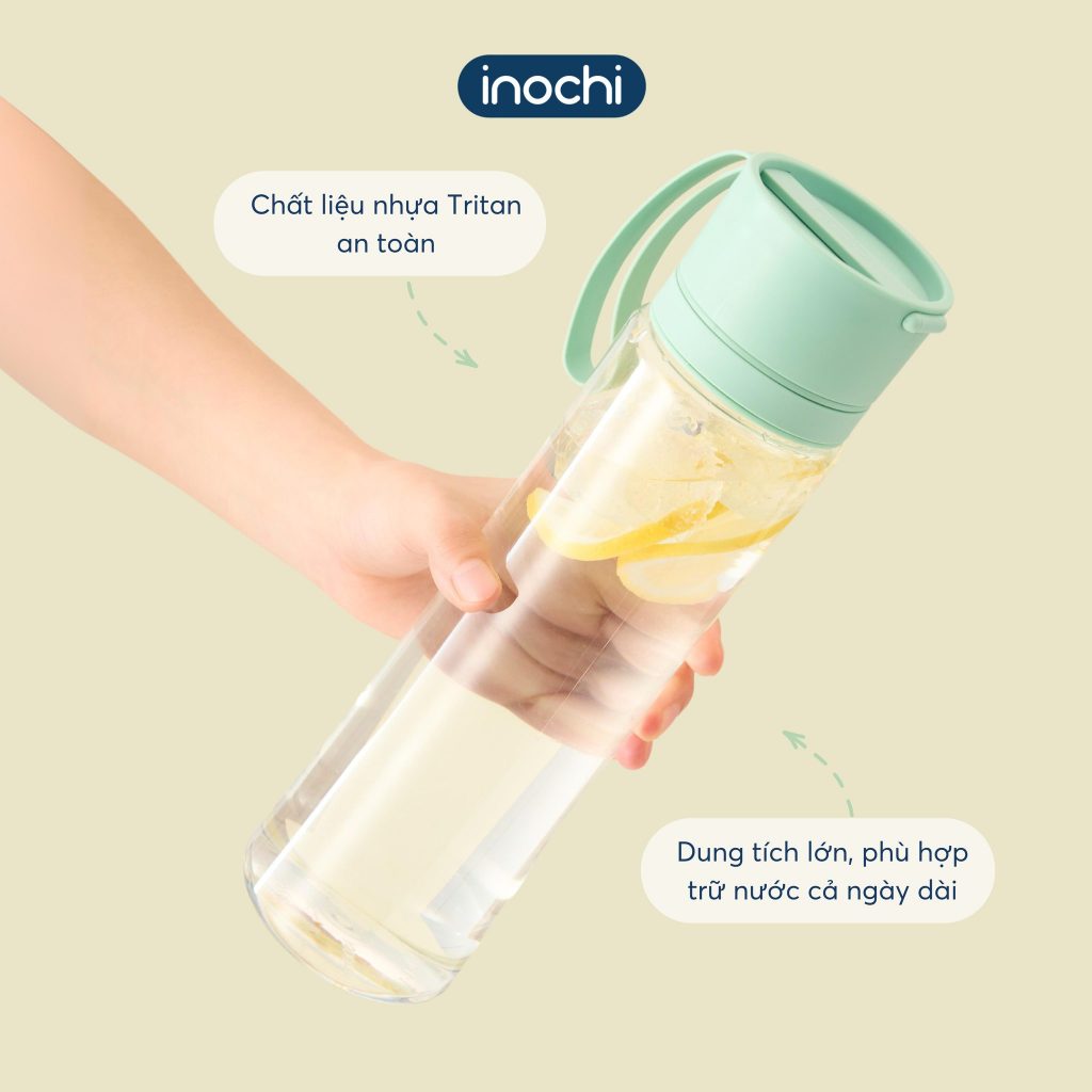 Bình nước Kita Neat 1L - Sport Kita Grace chất liệu nhựa Chất liệu Tritan sang trọng và an toàn
