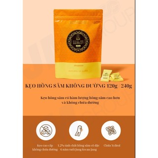 (Date 1/2027) Kẹo Sâm - Kẹo Hồng Sâm Không Đường KGC Chính Phủ Hàn Quốc
