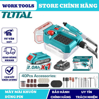 TOTAL Máy mài khuôn dùng pin 20V TMGLI20011 & TMGLI2001