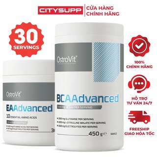   Chính hãng  OstroVit EAA Advanced  360g 400g  Hỗ Trợ Phục Hồi và Xây Dựng Cơ Bắp Chống Dị Hóa Tăng Sức Bền 