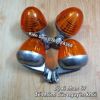 4 tai xi nhan 67 , đế nhôm đặc chụp màu đỏ