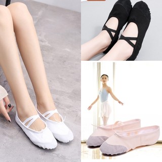 [Có Sẵn Size 22-45] Giày tập múa ba lê | Giày múa ballet | Giày tập múa cổ trang GM07  - Đồ Múa Tịnh Nhi