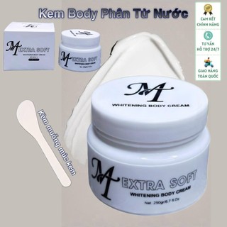 Kem body phân tử nước mt dưỡng trắng da toàn thân, nâng tông siêu trắng, trắng hồng tự nhiên, không bết dính