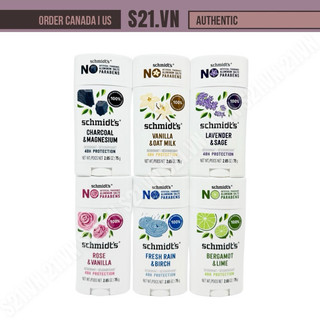 Lăn Khử Mùi Tự Nhiên Schmidt's | Schmidts Natural Deodorant 75g