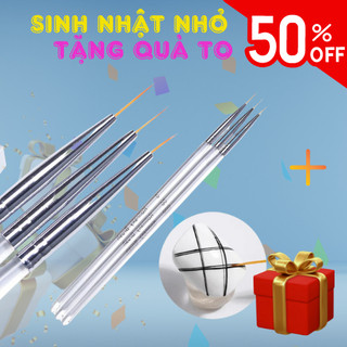 Cọ Vẽ Nét OPI , Cọ Râu Kẻ Thẳng Lông Mềm Vẽ Móng Siêu Mảnh Nét Nhỏ CHANH NAIL