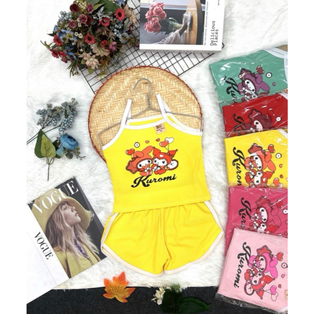Bộ Thun Tăm Dây Bé (6-18kg) (giao màu ngẫu nhiên)