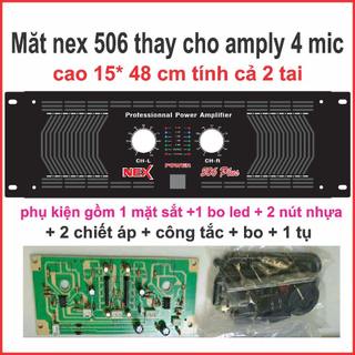 Mặt amply,mặt amply chuyển đẩy, mặt amply mẫu main,mặt amply chuyển đẩy kích thước cao 15 cm rộng 43cm ,cả 2 tai 48ccm