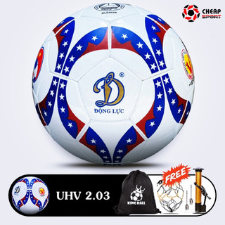 Trái Banh Động Lực Chính Hãng Số 4 5 Quả Bóng Đá Trẻ Em UCV UHV Thi Đấu Sân Cỏ Nhân Tạo Cao Cấp Giá Rẻ