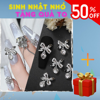 Charm đá cao cấp gắn móng nail phụ kiện design móng chanh nail