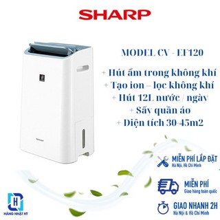 Máy hút ẩm lọc không khí sharp cv-ef120 | hàng nội địa nhật bản