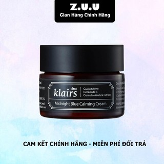 Kem Dưỡng Đêm Phục Hồi Da Klairs Midnight Blue Calming Cream