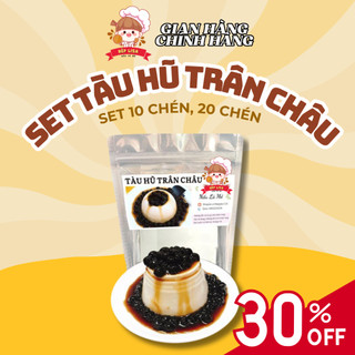 Set Tàu Hũ Trân Châu Đường Đen Nguyên Liệu Tự Làm BẾP LISA