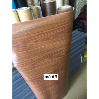 Giấy decal vân gỗ có keo sẵn bóc dán