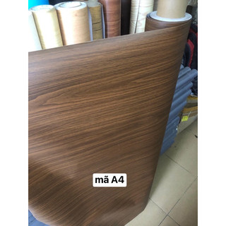 Giấy decal vân gỗ có keo sẵn bóc dán