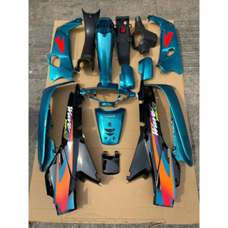 Bộ dàn áo - bộ vỏ nhựa xe wave alpha / wave 110- tặng kèm tem