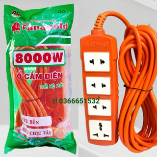  Ổ cắm điện 4 lỗ 8000w chịu tải cao FANAGOLD  dùng cho thiết bị có công suất lớn-chính hãng loại tốt 