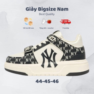 Giày thể thao MLB monogram Quai Dán | Giày Nam Size Lớn