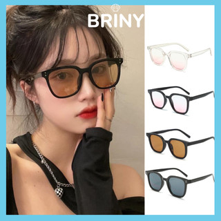 Kính mát du lịch gọng vuông kính râm thời trang nam nữ chống tia UV400 nhiều màu Briny KM3