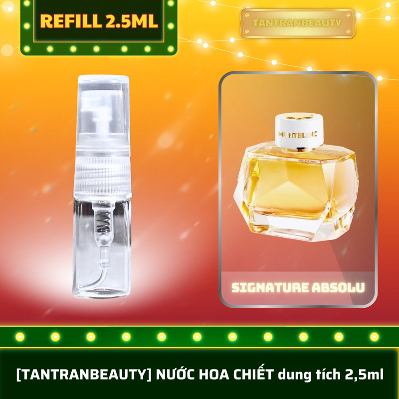 SIGNATURE ABSOLU [nước hoa nữ refill 2,5ml]