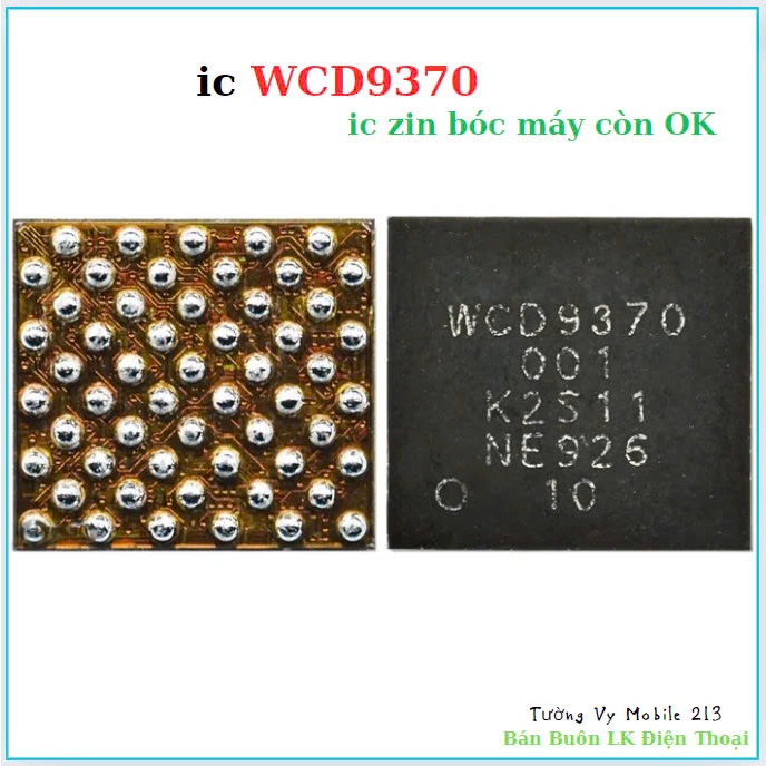 ic WCD9370,sửa main thay thế