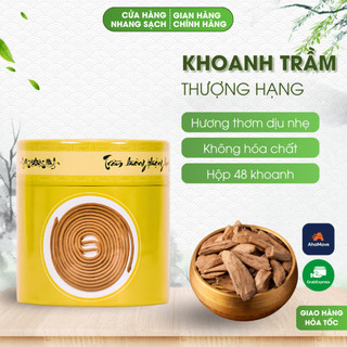 Nhang Vòng Trầm Hương Cao Cấp Nhang Xanh – Hương Trầm Tự Nhiên Cho Thiền Định và Yoga