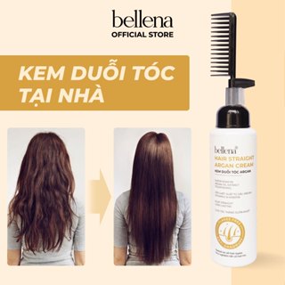 Thuốc duỗi tóc tại nhà kem ép duỗi tóc tại nhà thành phần argan Bellena 250ml