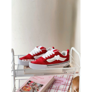 [Full Box] Giày Thể Thao Knu Skool “Red”
