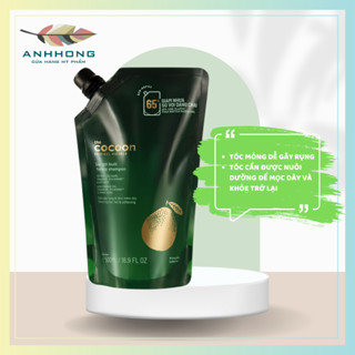 Túi Refill - Dầu gội bưởi Cocoon giúp giảm gãy rụng và làm mềm tóc 500ml