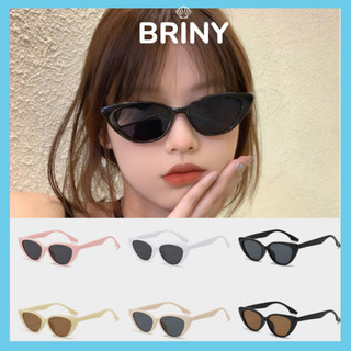 Kính mắt mèo nam nữ kính mát kính râm chống nắng phong cách vintage Hàn Quốc hot trend Briny KM1
