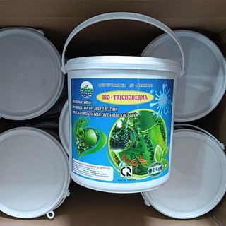 2kg bio trichoderma phân giải hữu cơ, trừ nấm bệnh, cải tạo đất, ủ phân chuồng